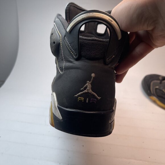 Nike Air Jordan Retro 6 VI Lakers 2010 Men’s Size 8.5 384664-002 - Picture 11 of 16